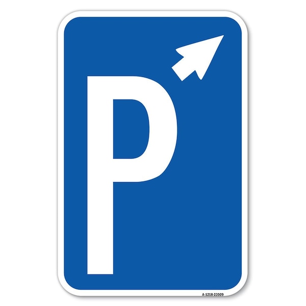 Safety Sign, 12 in Height, Aluminum, 18 in Length, 23509